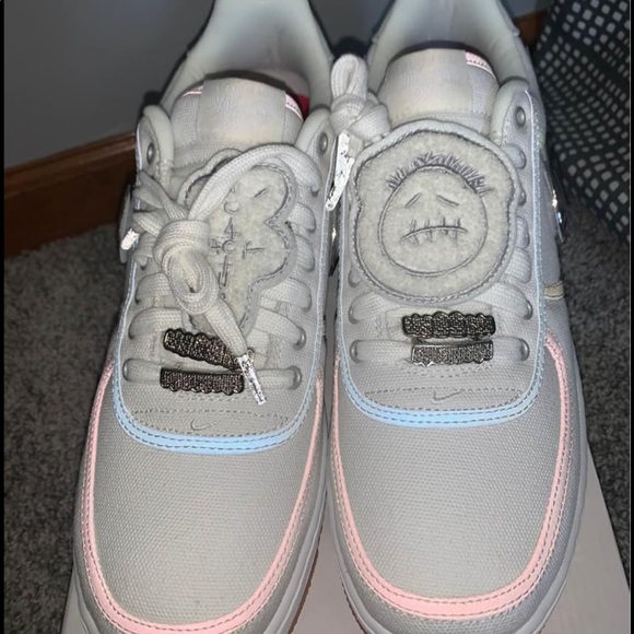 Travis Scott Air Force White - Picture 4 of 9